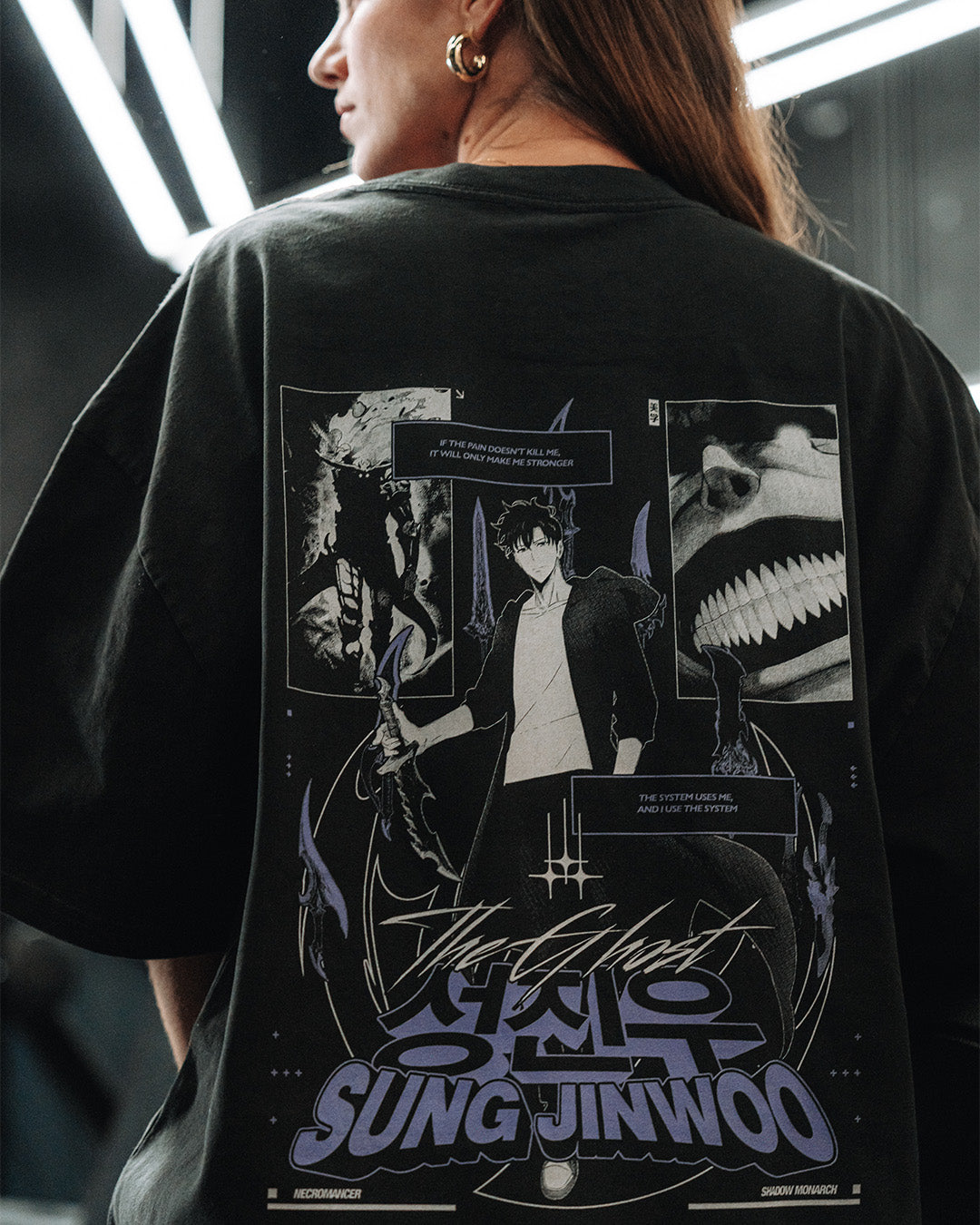 Shadow Monarch - Oversized Heavy Tee